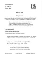 JUBILEJNI KONCERT – KUD GABRIJEL KOLBIČ